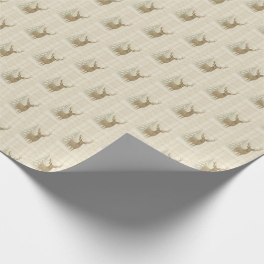 Deer Wrapping Paper Cadeaupapier (Hoek)