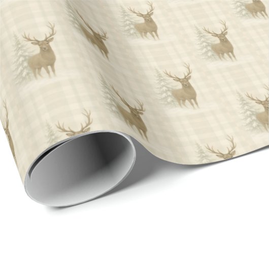 Deer Wrapping Paper Cadeaupapier (Rol Hoek)