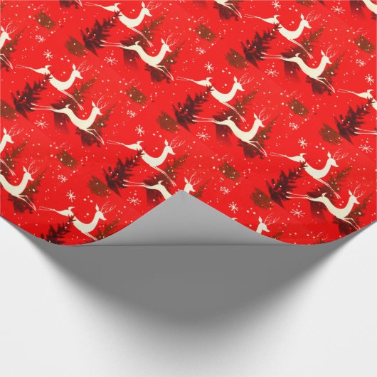  DEER WRAPPINGPAPIER CADEAUPAPIER (Hoek)