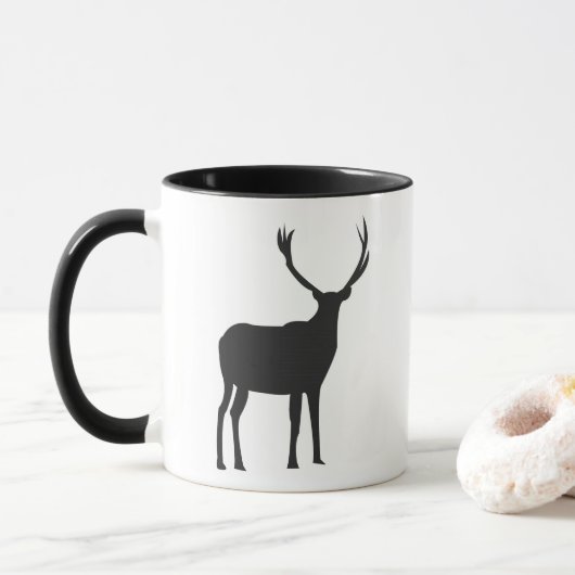 Deer Xmas Animal Mok (Met donut)