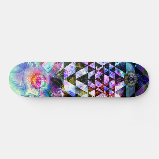Deer Yantra Persoonlijk Skateboard (Horizontaal)