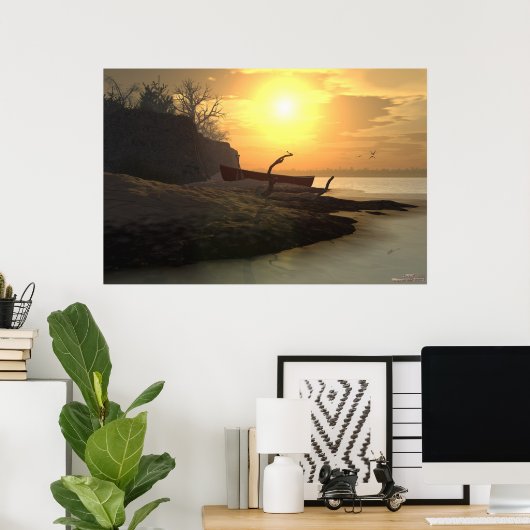 Deercreek Poster (Thuiskantoor)