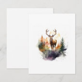 Deere afbeelding vakantieseizoen Kerstwoning wonen Kaart (Voorkant / Achterkant)