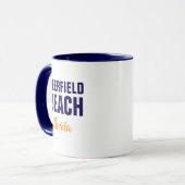 Deerfield Beach Florida Coffee Mug Mok (Voorkant links)