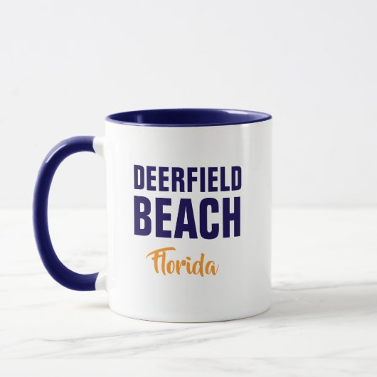 Deerfield Beach Florida koffiemok Mok (Links)