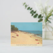 Deerfield Beach,  strand van Florida Briefkaart (Staand voorkant)