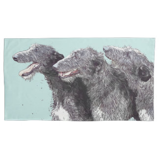 Deerhound trio-kussenhoezen kussensloop