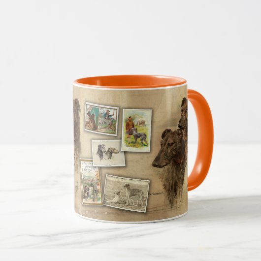 Deerhound Vintage Mok (Voorkant rechts)