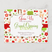 Deerie Forest Grand Opening Briefkaart (Voorkant)
