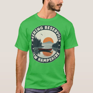 Deering Reservoir New Hampshire zonsondergang T-shirt