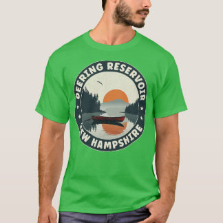 Deering Reservoir New Hampshire zonsondergang T-shirt