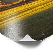 DeerLake in de Herfst Foto Afdruk (Hoek)