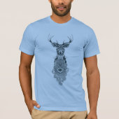 Deerly Beloved Totem Deer T-shirt (Voorkant)