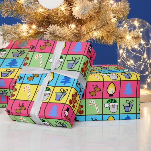 Deers and etc., Wrapping Paper NEW 2021 Cadeaupapier (Feestdagen)