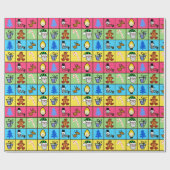 Deers and etc., Wrapping Paper NEW 2021 Cadeaupapier (Vlak)