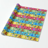Deers and etc., Wrapping Paper NEW 2021 Cadeaupapier (Uitgerold)