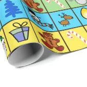 Deers and etc., Wrapping Paper NEW 2021 Cadeaupapier (Rol Hoek)