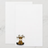Deers Briefpapier (Voorkant / Achterkant)