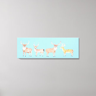 Deers Canvas Afdruk