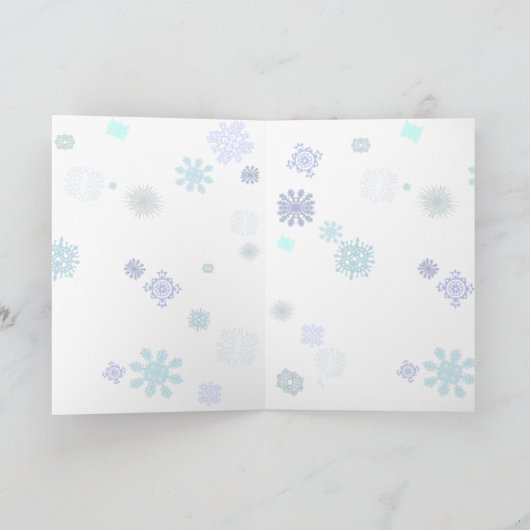 Deers Feestdagen Kaart (Binnen)