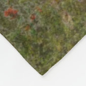 Deers in het herfstbos fleece deken (Hoek)