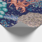 Deers in The Forest, William Morris Cadeaupapier (Hoek)