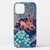 Deers in The Forest, William Morris Case-Mate iPhone Case (Achterkant)