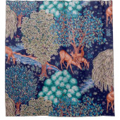 Deers in The Forest, William Morris Douchegordijn (Voorkant)