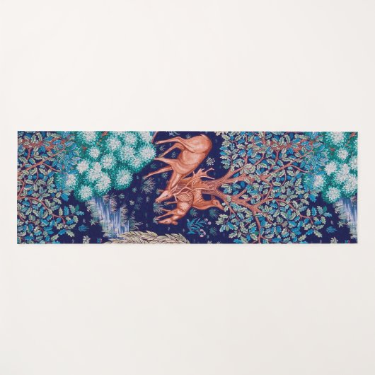 Deers in The Forest, William Morris Yogamat (Voorkant (horizontaal))