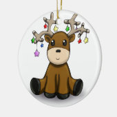 Deers Keramisch Ornament (Links)