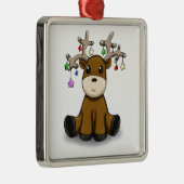 Deers Metalen Ornament (Rechts)