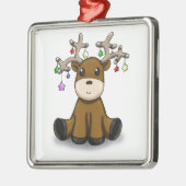Deers Metalen Ornament (Links)
