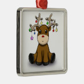 Deers Metalen Ornament (Rechts)