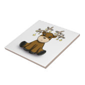 Deers Tegeltje (Zijkant)