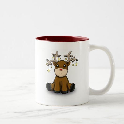 Deers Tweekleurige Koffiemok (Rechts)