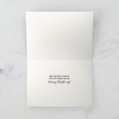 Deerwood Kerst Herten Rustieke Inspirativiteit Kaart (Binnen)