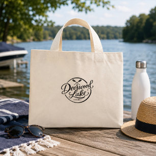 Deerwood Lake Roeiers Klassiek Merenleven Mini Tote Bag