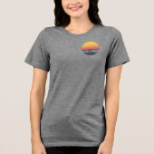 Deerwood Lake Sunset T-shirt (Voorkant)