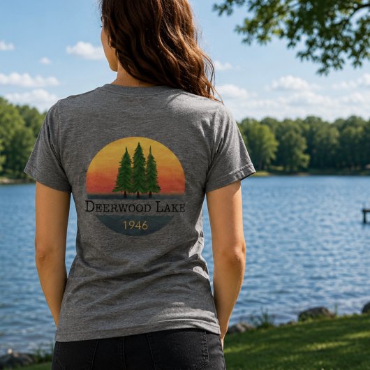 Deerwood Lake Sunset T-shirt