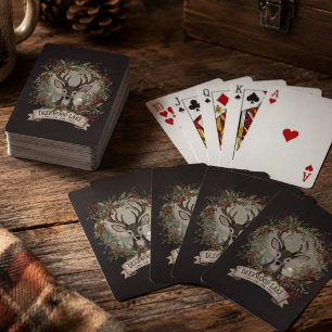 Deerwood Lake Woodlawn Deer Pokerkaarten