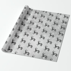 DeerZoi Inpakpapier Zilver
