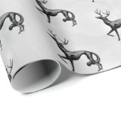 DeerZoi Inpakpapier Zilver (Rol Hoek)