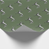 DeerZoi Inpakpapier Zilveren Mos (Hoek)