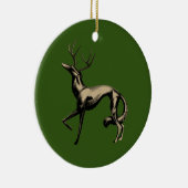 DeerZoi Ornament Groen (Rechts)