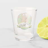 Dee's Nuts-merk Shot Glass Glas (Achterkant)