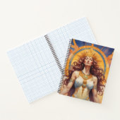 Déesse du Soleil Notitieboek (Binnen)