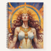 Déesse du Soleil Notitieboek (Voorkant)