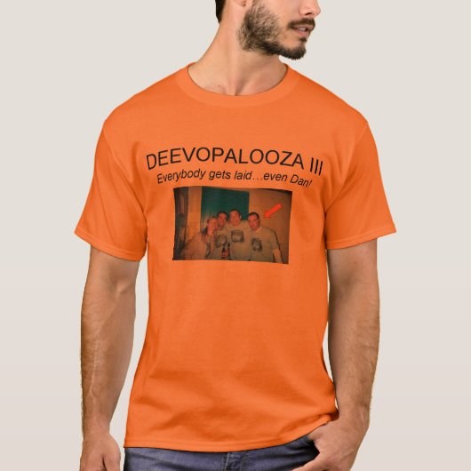 DEEVOPALOOZA III T-SHIRT (Voorkant)