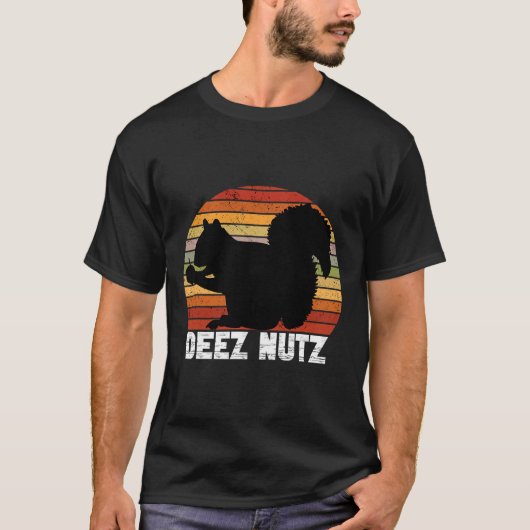 Deez Noten Notenkraker Eekhoorn Gopher Chipmunk De T-shirt (Voorkant)