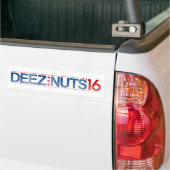 Deez Nuts 2016 Bumpersticker (Op Truck)